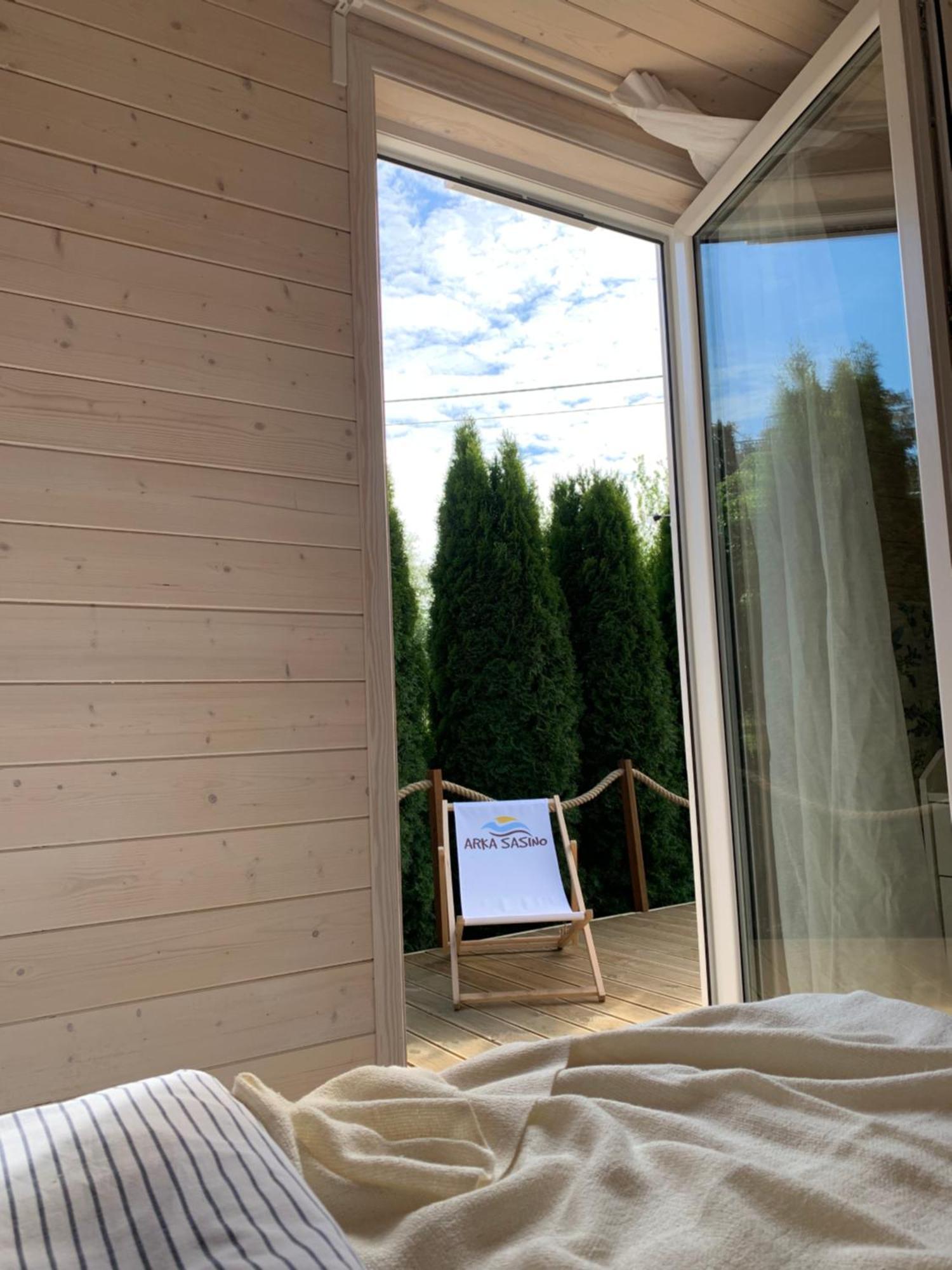 Domek Arkasasino Z Jacuzzi 外观 照片